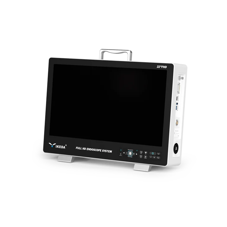 AKX HOT SELLING YKD-9122H Portable all-in-one Medical Endoscopy Camera System with In-Built Recorder