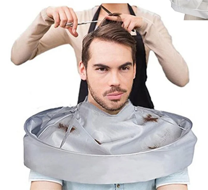 
 drop shipping Creative DIY Apron Hair Cutting Cloak Salon Barber Umbrella Cape Cutting Cloak Hairdressing barber Accessories  