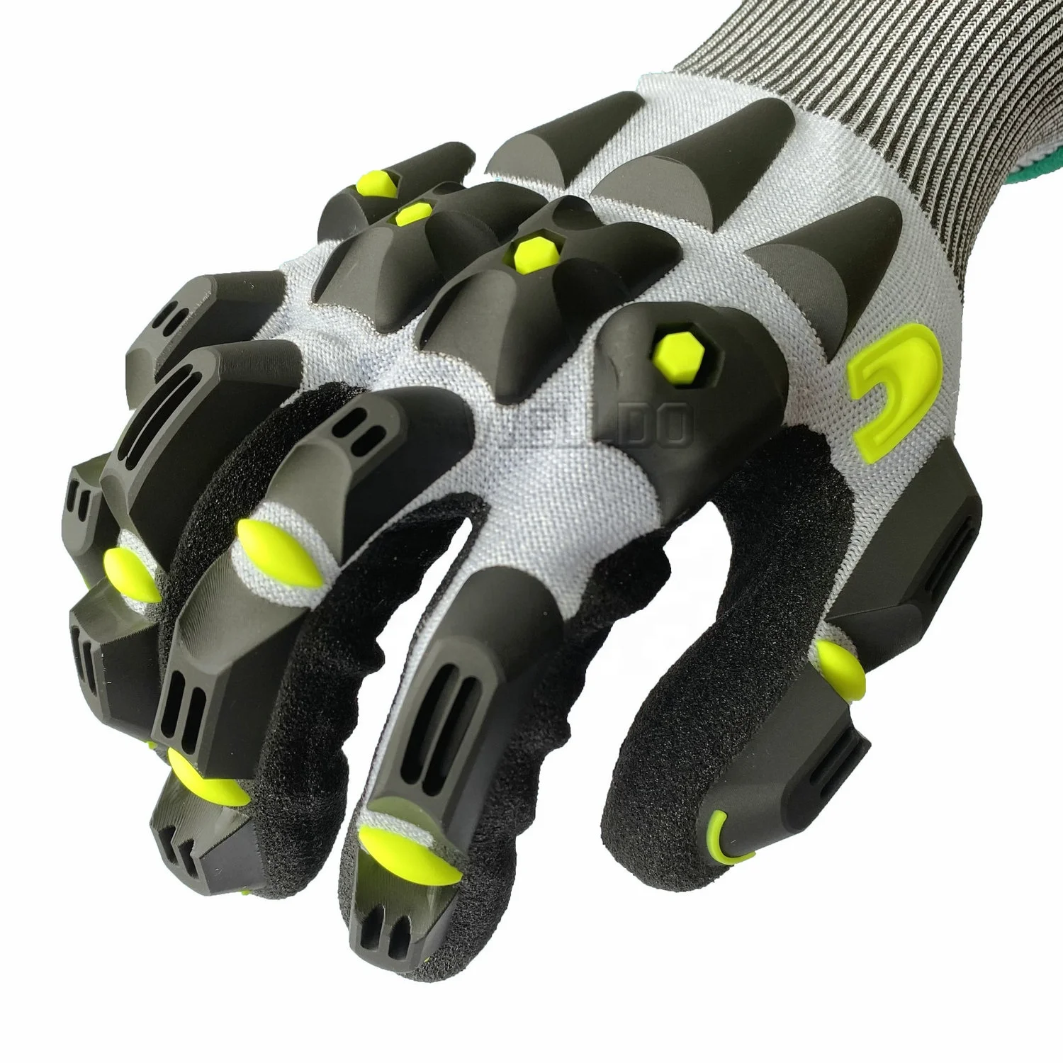 Cut Resistant anti impact gloves original skatiq oil and gas safety impact Construction gloves