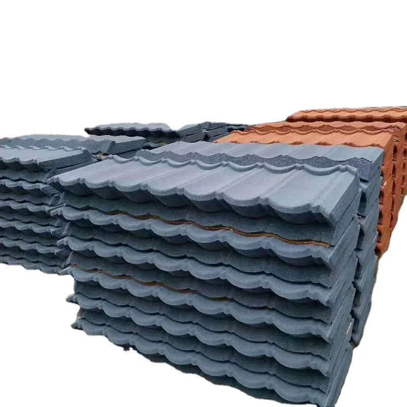 Beauty Classic Roman Royal colored stone tiles for Building construction roof