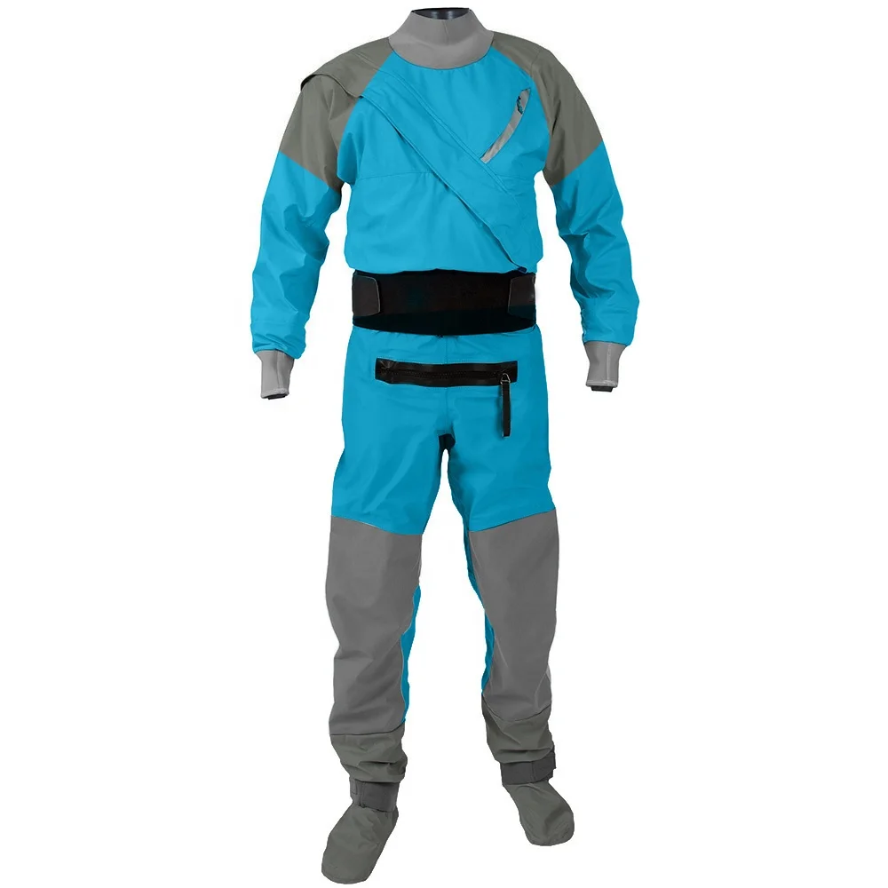 SANFAN drysuit for kayak nylon kayak aviation semi dry suit latex drysuit neck gask dry suit for scubadiving