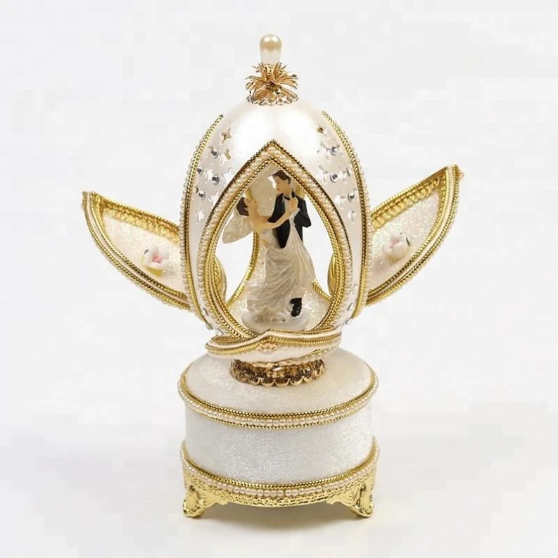 Рождественская музыкальная шкатулка свадебные сувениры яйца Faberge