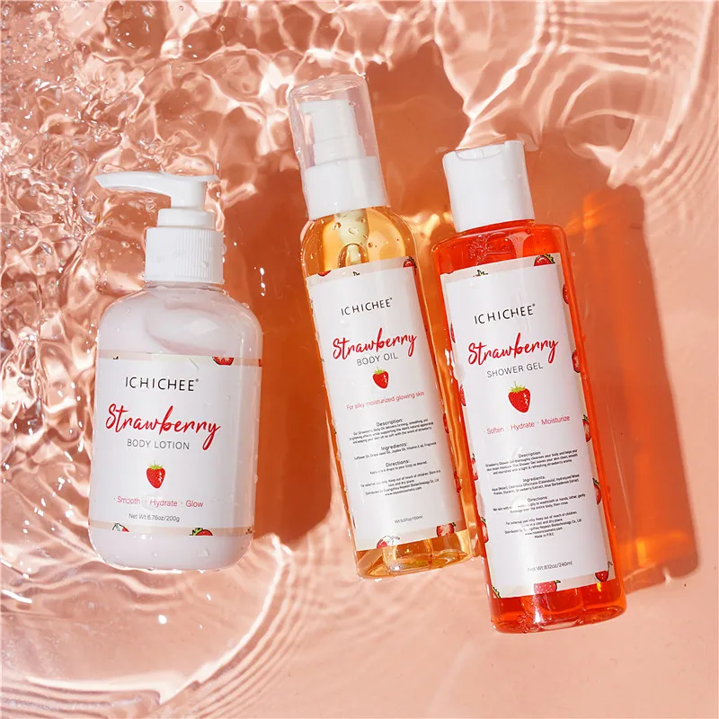 New design strawberry Wash Gel with great price