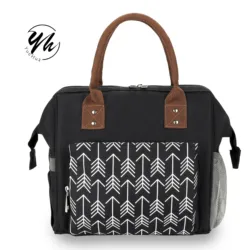 Factories Price Oxford Drink Can Cooler Lunch Tote Box Bag Portable Outdoor Mom Baby Lunch Bags For Work Picnic Shopping