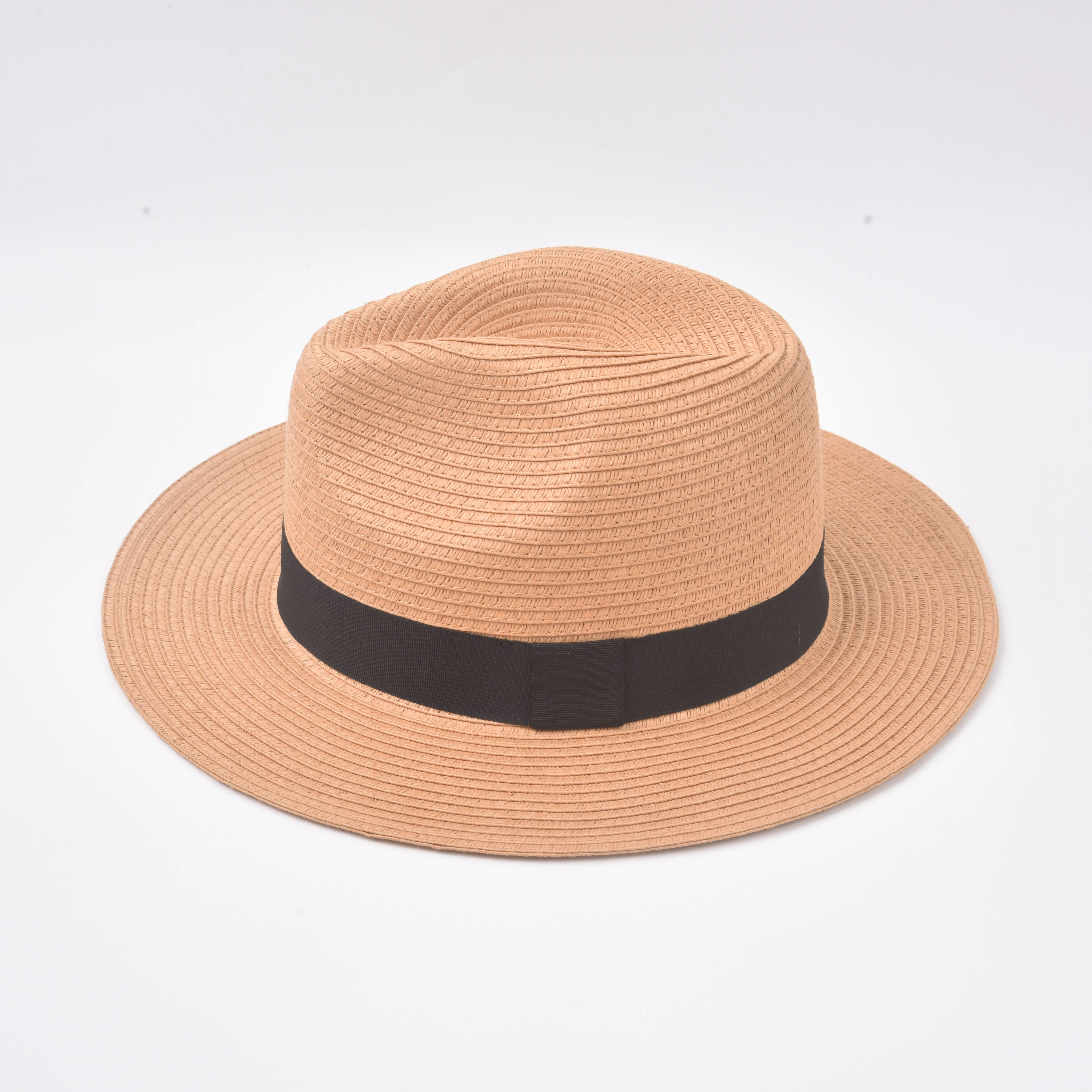 2023 соломенная шляпа в британском стиле с плоским верхом