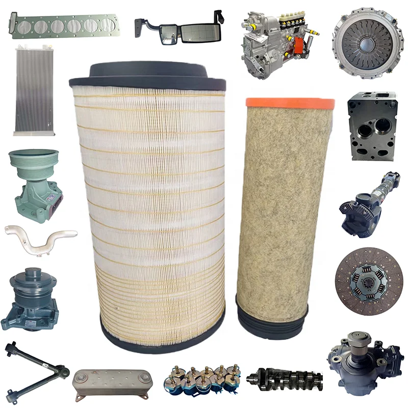 Sale SINOTRUK HOWO T7H T5G TX A7 SITRAK C7H Steyr HOHAN Truck All Spare Parts And Weichai Engine Parts Air Filter WG9525195201