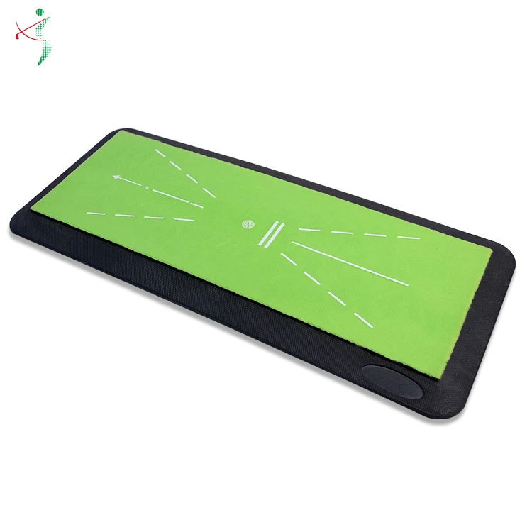 Amazon Hot Sales Mini Golf Hitting Mat For Golf Swing Training Swing Detection Batting Golf Mat