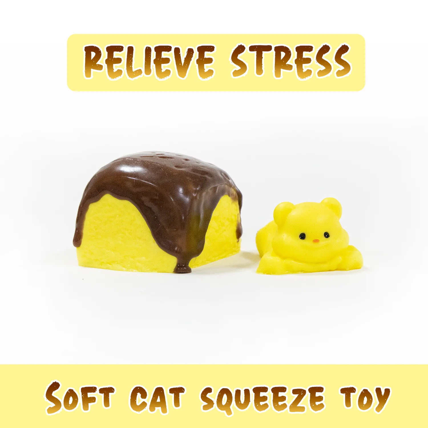 Squishy Hamster Toys for Kids,  Stress Relief Hamster Balls Stress Toys,Sensory Fidget Toys Gift for Kid Adult