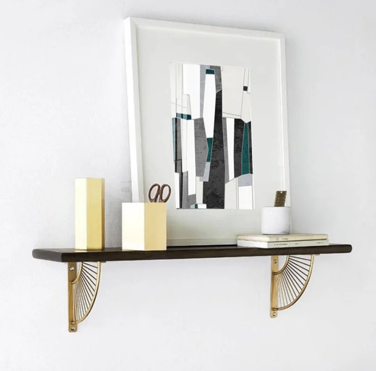 Household Storage Cabinets Decorative Hanging Floating Wooden Wall Shelf Cute Shelves For