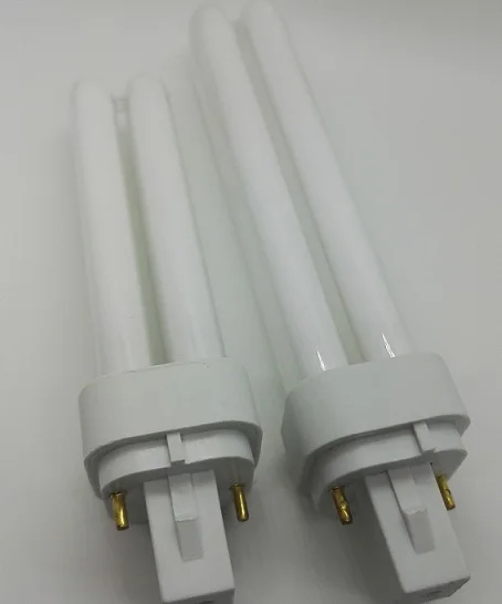 Compact Fluorescent Lamp PLC / PL Tube Flourscent Tube 2700K 4000K 6500K Glass 2U Shape G23 2pins G24Q-4 4pins9w 11W 13W 18W 26W