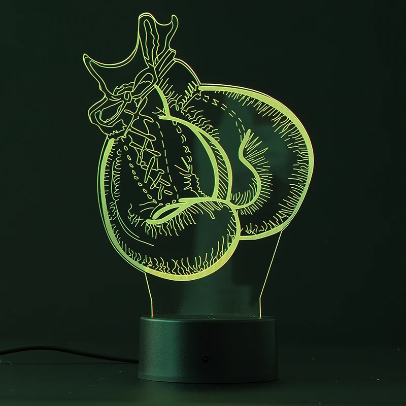 Wholesale Switch Acrylic Led Night Light Colorful