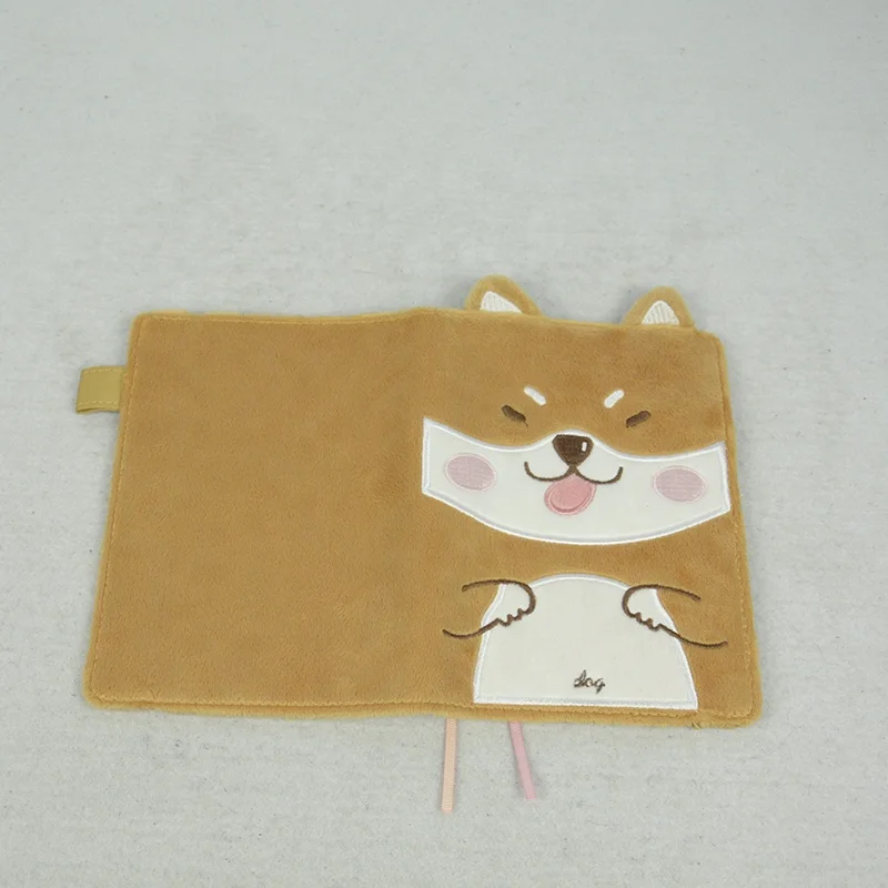 
2020 Fast delivery new fashion cute Plush Wear-resistant notebook cover H 