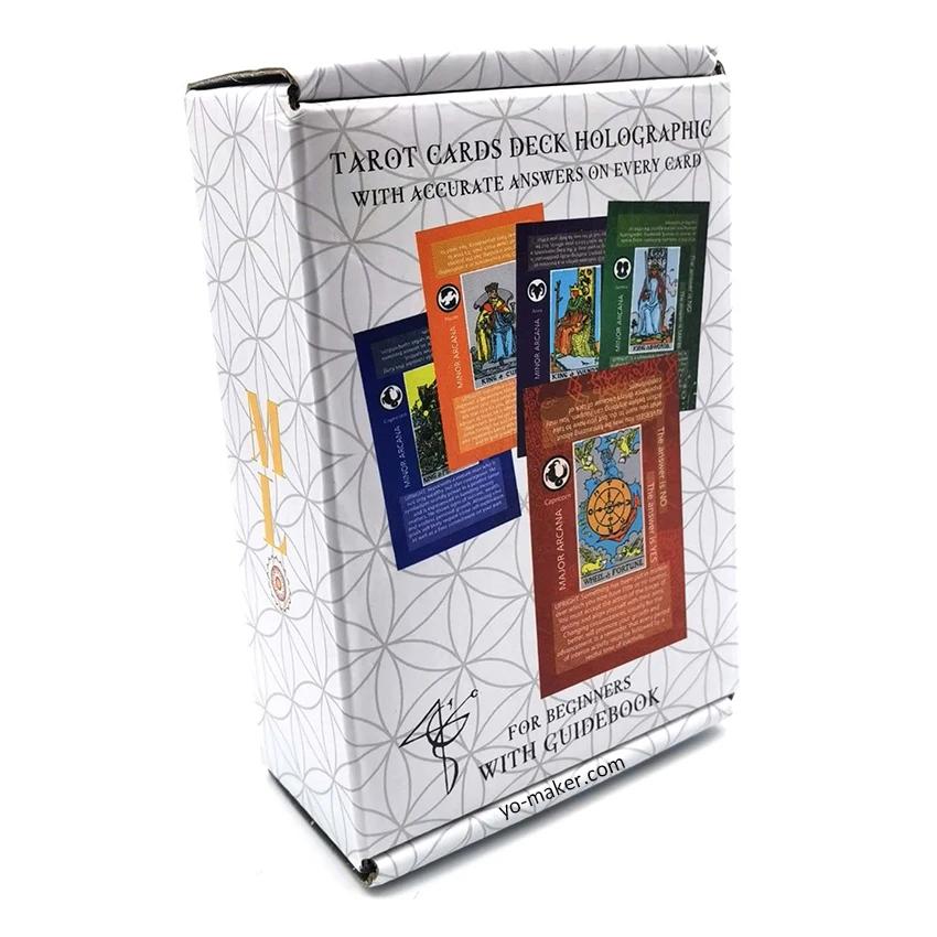 Custom one piece trading card game yugioh cards holographic yugioh oracle cards with guidebook