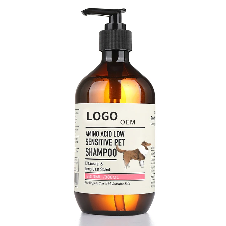 
Private labeling Amino Acid long lasting scent Pet Shampoo 