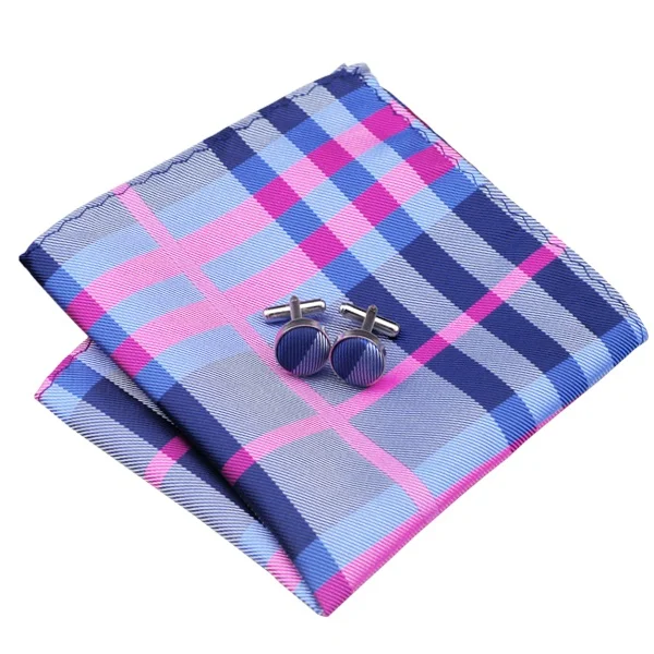 2022 Retro formal business printing plaid design solid silk tie neckties men necktie
