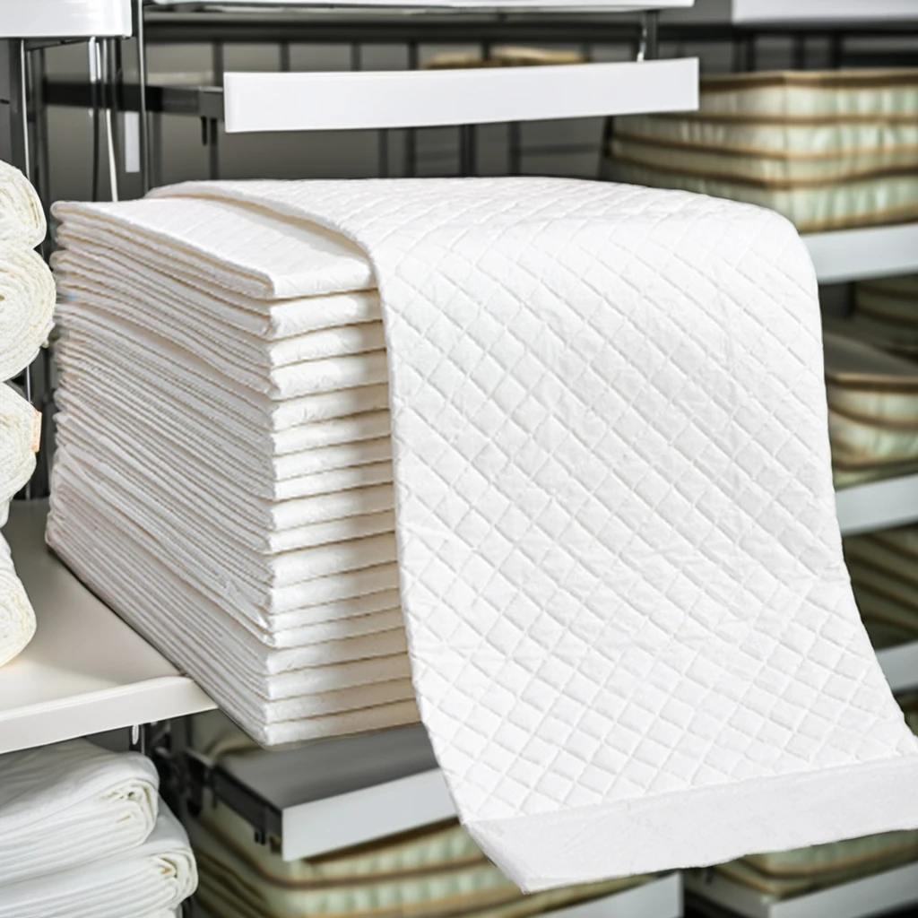 Hospital Disposable Adult Diaper Bed Mat Underpads Incontinence Dignity Medical Sheets PE Film Cotton Japan Maternity Nursing