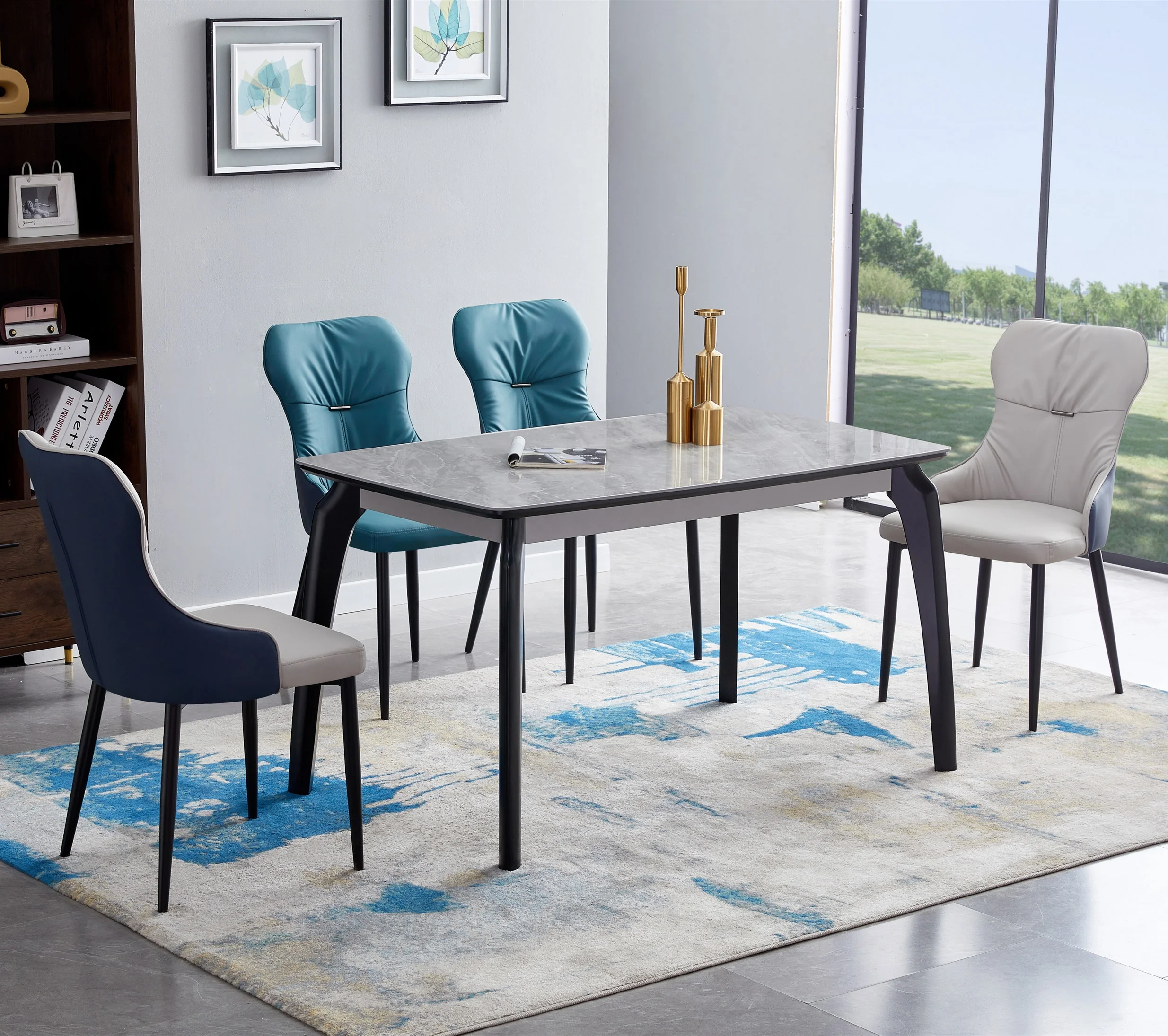 Dining Table Modern Luxury Dining Table Sets 6 Chairs