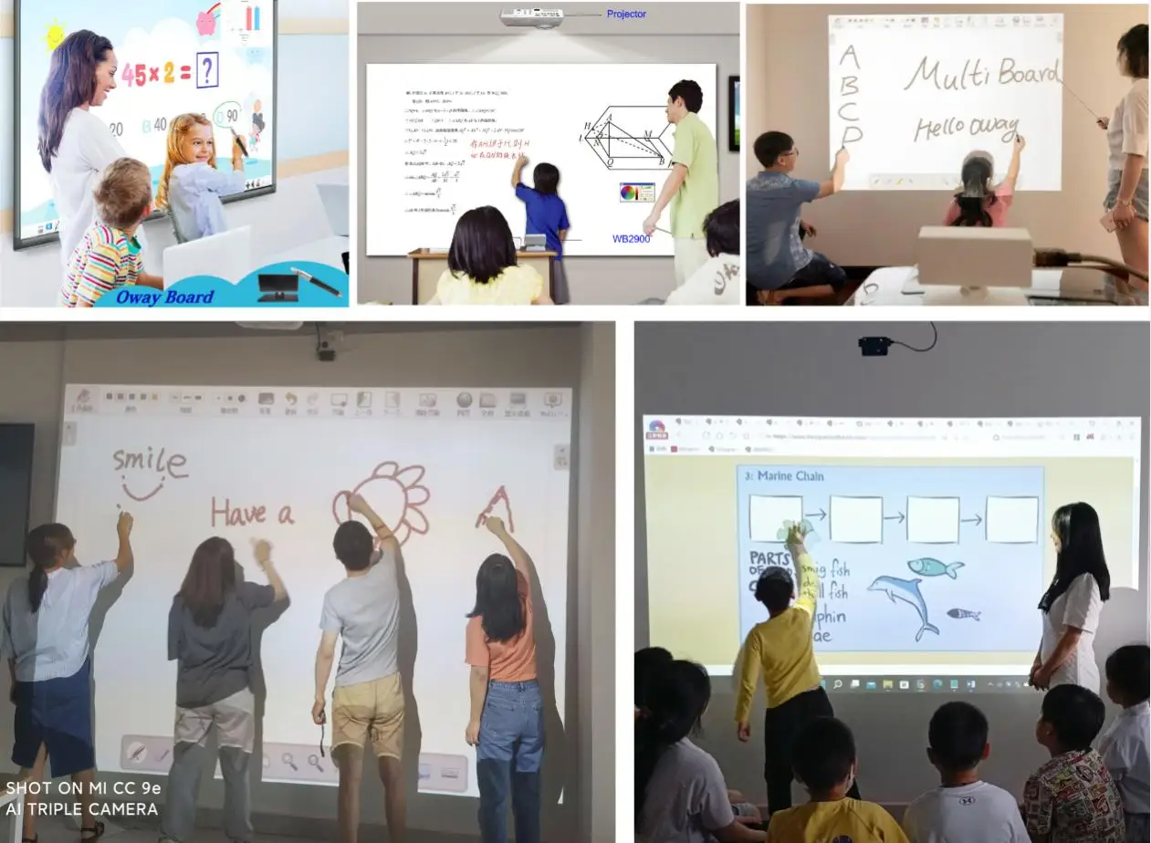 Finger Touch Smart White Board for education ,presentation ,portable interactive whiteboard