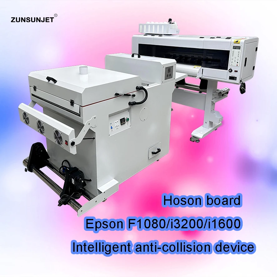 Zunsunjet Digital 2024 Dtf Printer New 60Cm Fastest Bundle 60 Cm With Paint Cartridge