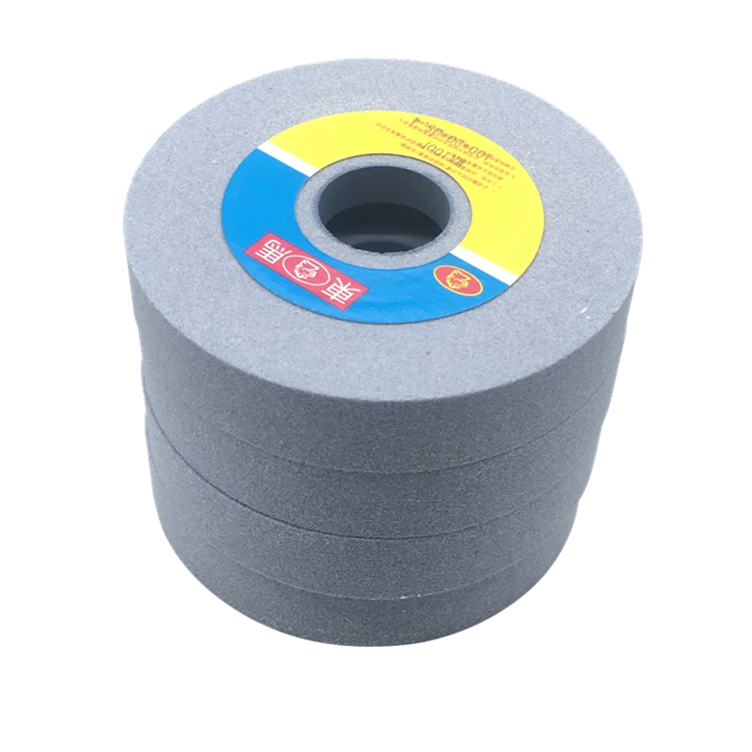 100mm Outside Dia Green Silicon Carbide Grinding Wheel 25.4mm Thick for Grinding of Carbide Tools Workpieces Nonferrous