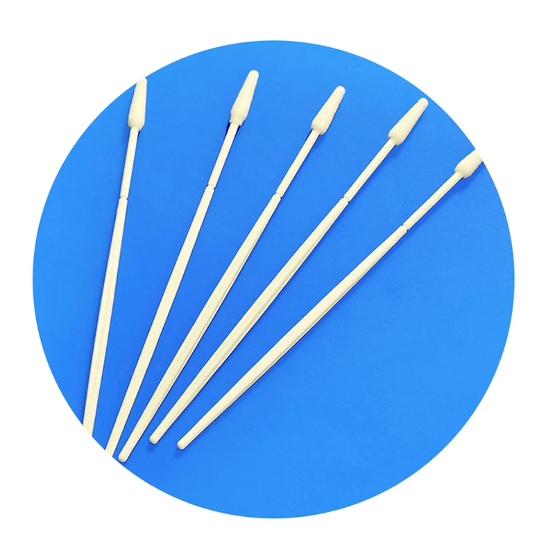 Disposable Medical Gynecological Sterile Vaginal Swab Stick Flocked Sterllity Cervical Sample Swab