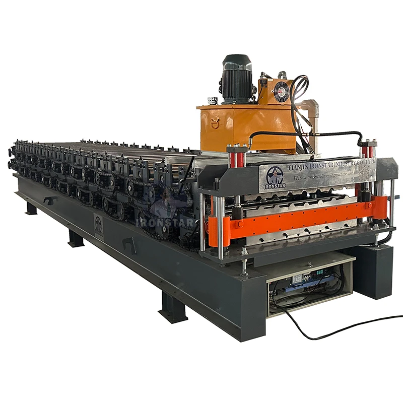 Double Layer Light Keel Roll Forming Machine With Special Offer For Roof Building Material Machinery