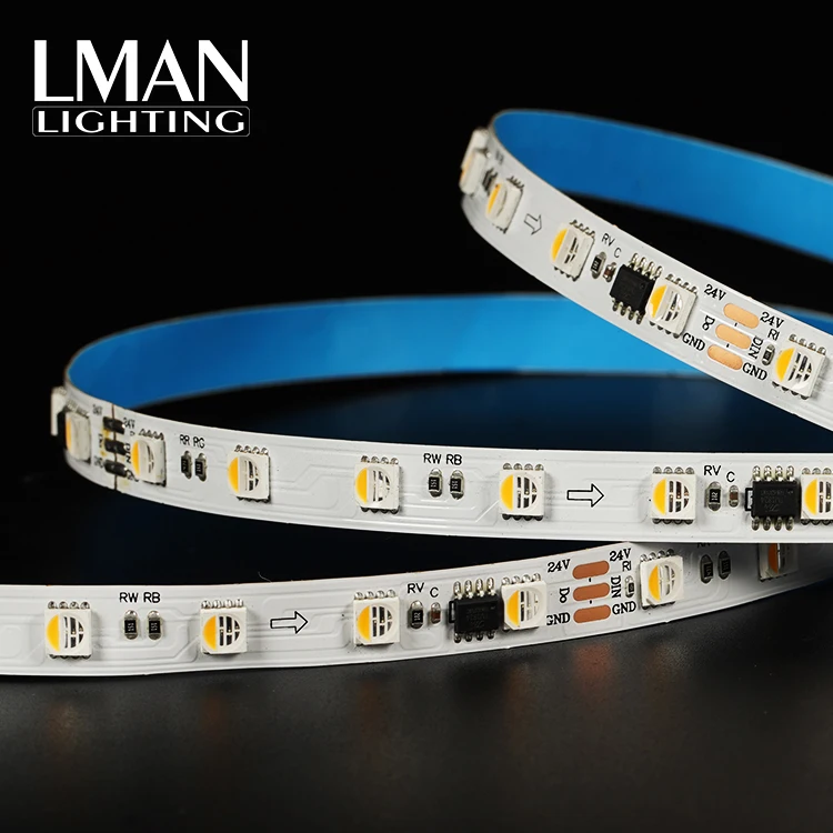 DMX512 умная система управления низким напряжением 24 В постоянного тока 60 светодиодов KTV для украшения зданий Светодиодная лента