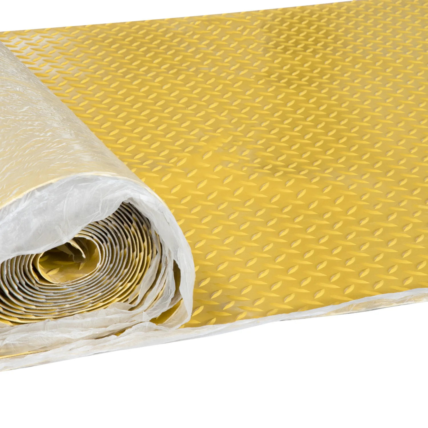 High Quality Yellow color Anti-slip Mats Diamond Pattern  Rubber Sheets