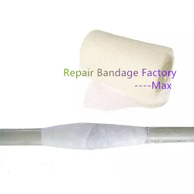 Emergency Gas Water oil Liquid Pipe Leak Repairing Sealing Refining Fiberglass Material Pipe Wrapping Tape Pipe Repair Bandage