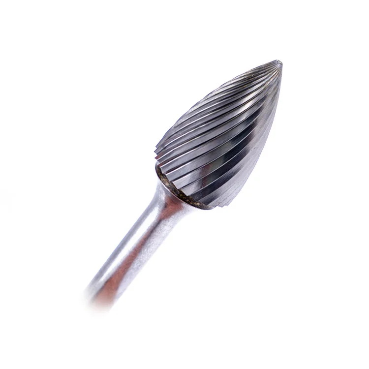 MMT карбидные роторные напильники в форме пламени и конуса, перевернутые конусные напильники