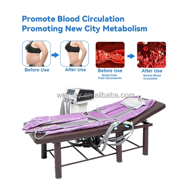 Newest Design Top Sale 3 in 1 Professional Pressotherapy Infrared Slimming Lymph Drainage Air Compression Pressotherapy