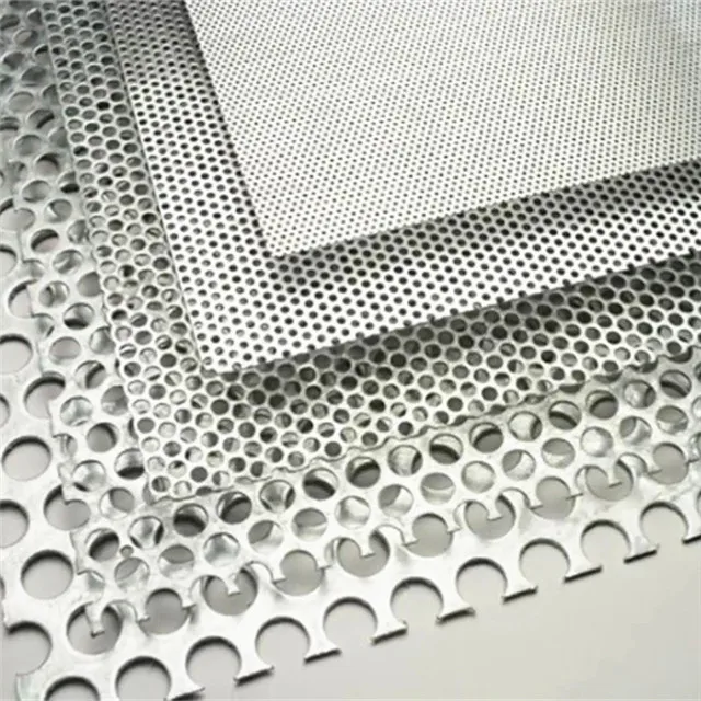 Hot Selling Stainless Steel 304 316 Micron Round Hole Perforated Metal Sheet