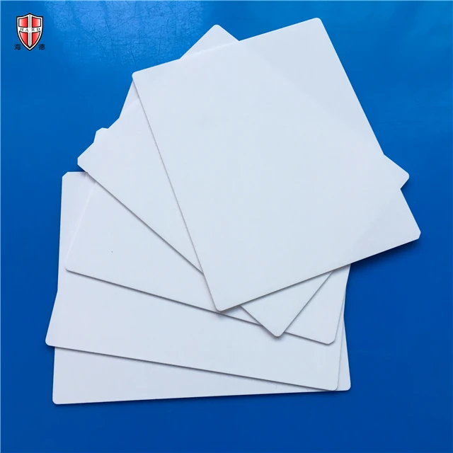White Wear And Corrosion Resistant Industry Machinable Ceramic Al2o3 Ceramic Plate