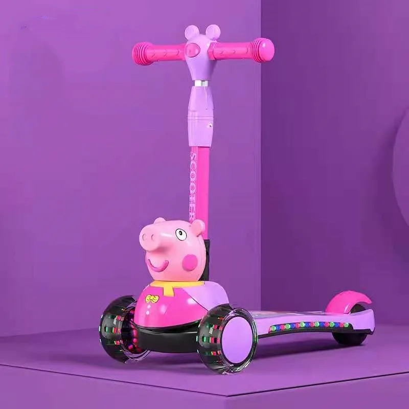 China Wholesale Factory Good Price Kick ride on Scooter car Foot Pedal Folding Stand For baby balance car