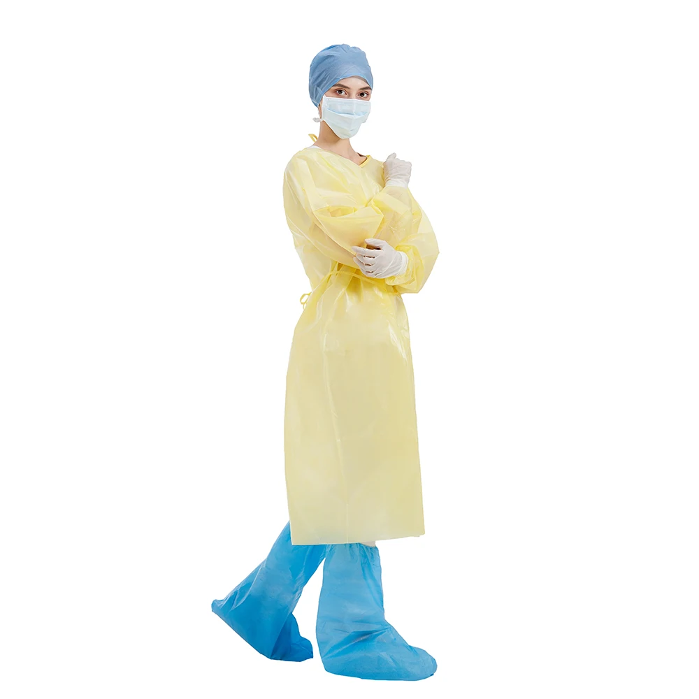 Waterproof Surgical Gowns CE ISO Approved SMS Surgical Gown Disposable Sterile Isolation Gowns Medical Protective Clothing OEM