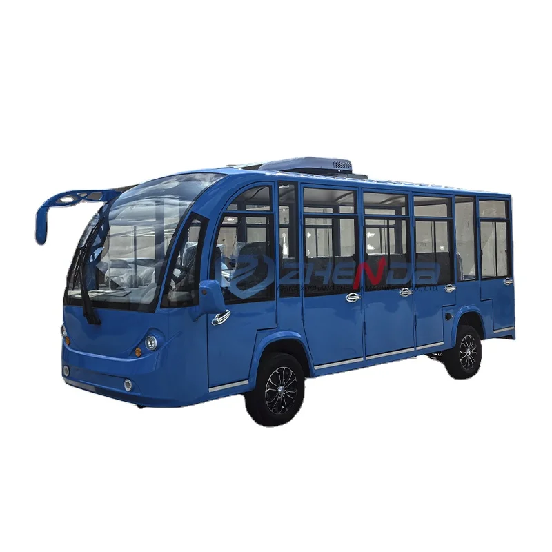 Convenient and Fast School Bus Pick-Up Student Shuttle Bus Sightseeing Bus Is for Sale
