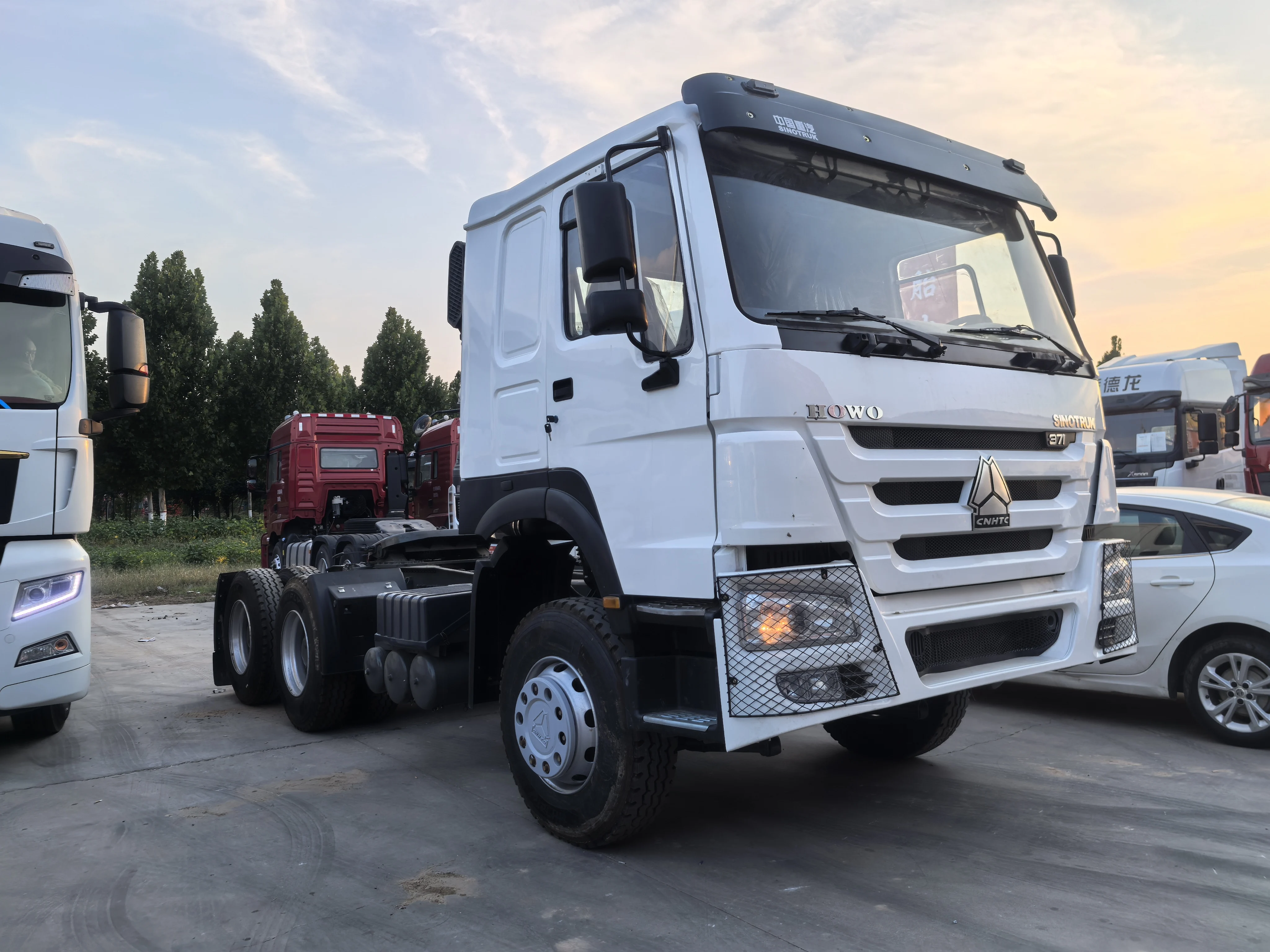 China Used HOWO 400hp 10-Wheel Truck Head 6x4 Howo371 Tractor Trucks for Sale With 10 Tires