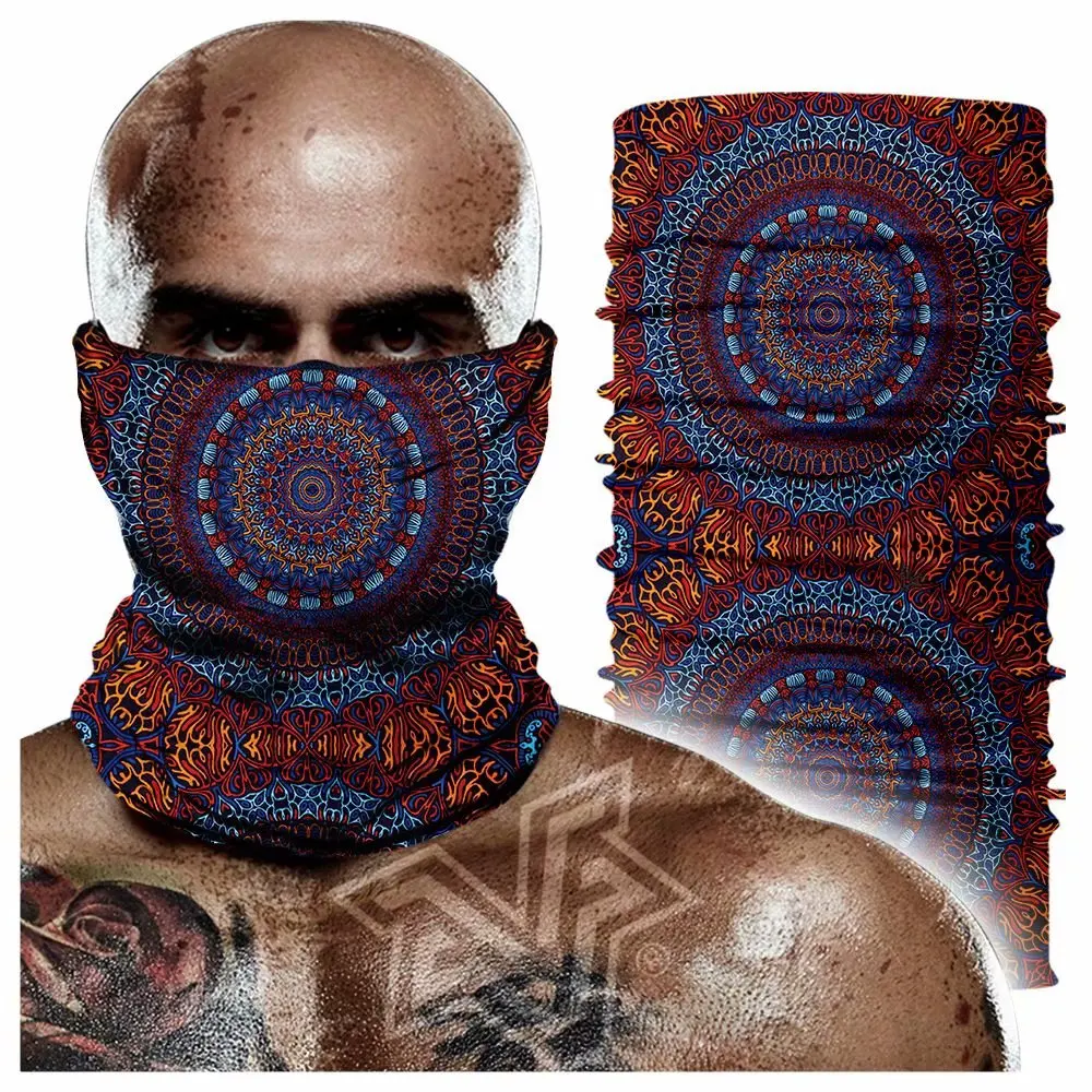 Высококачественные Популярные банданы с сублимационной печатью на заказ