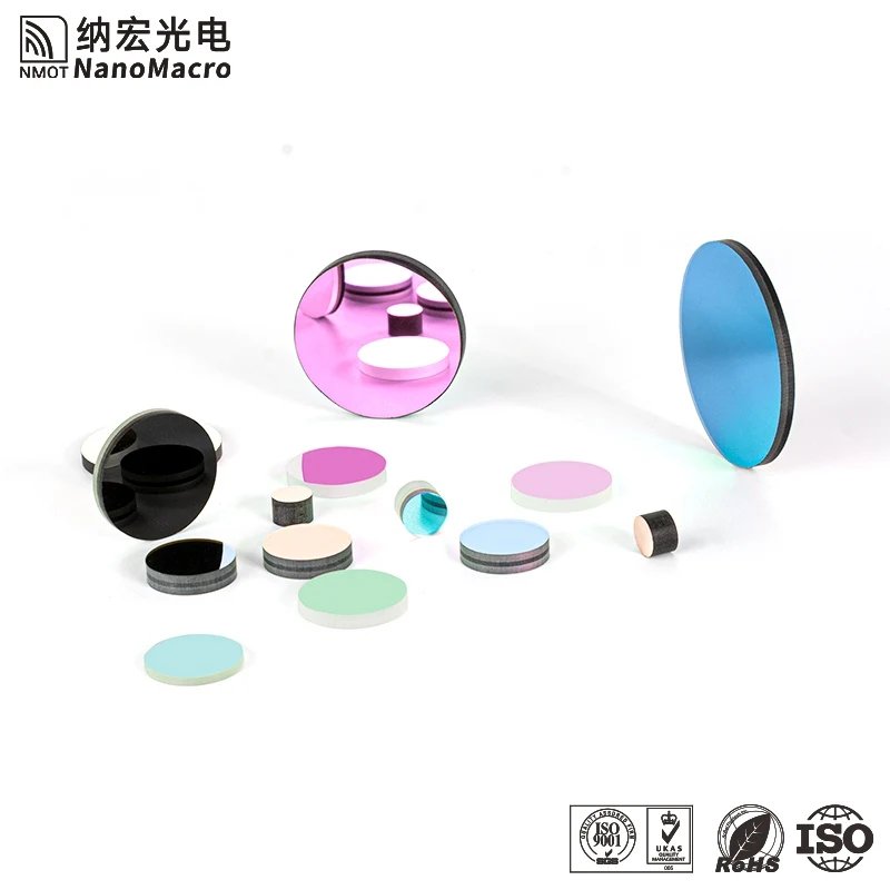 Foreseen Ultraviolet Transmission Visible light Absorption Optical Glass Filter Optical  Bandpass Filter