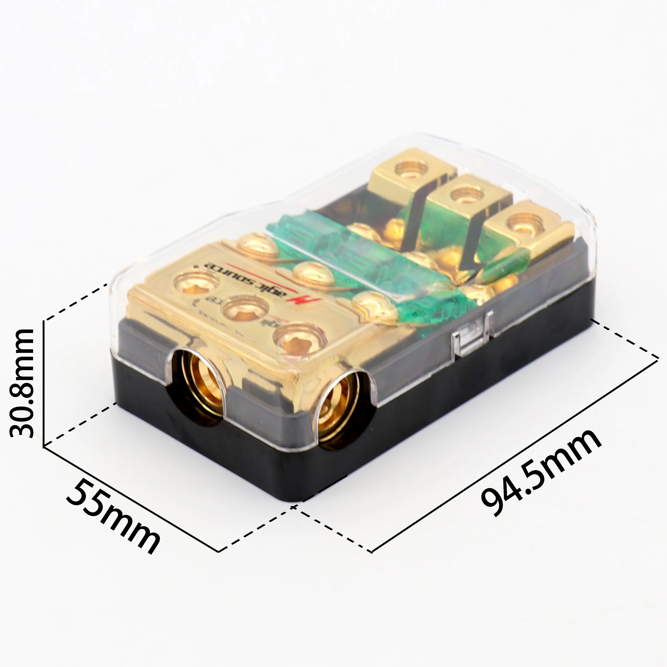 Держатель предохранителя 0/2/4 Калибр до 4/8 Калибр для автомобильного аудио с 60A MANL предохранитель 3 способа