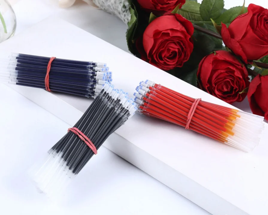 Wholesale 0.5mm neutral pen refill 0.38mm for office stationery supplies