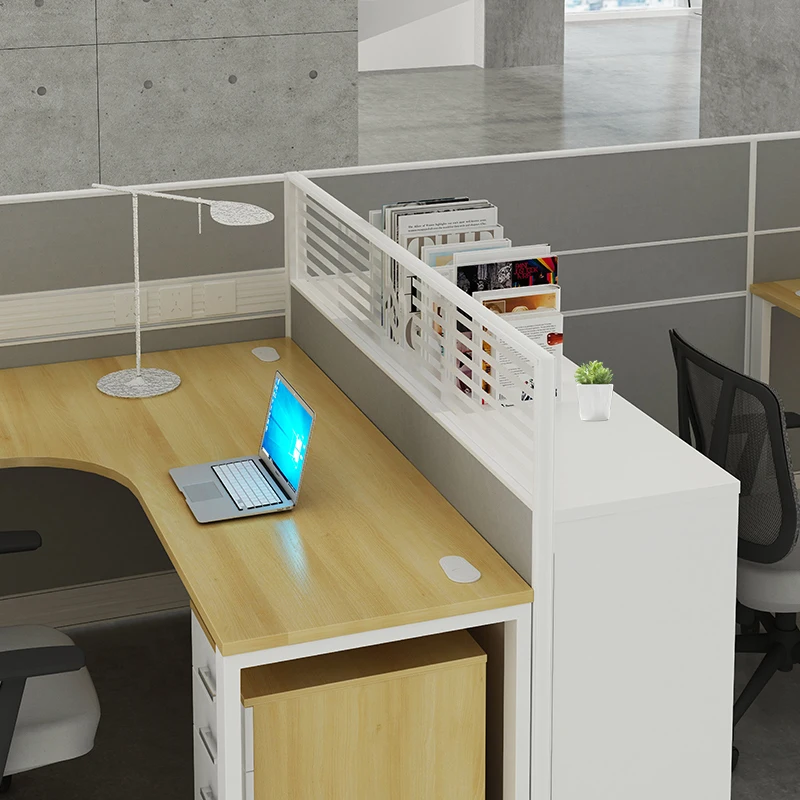 Commercial Call Center Wooden Modern Modular Desk Furniture Table Workstation Office Cubicle
