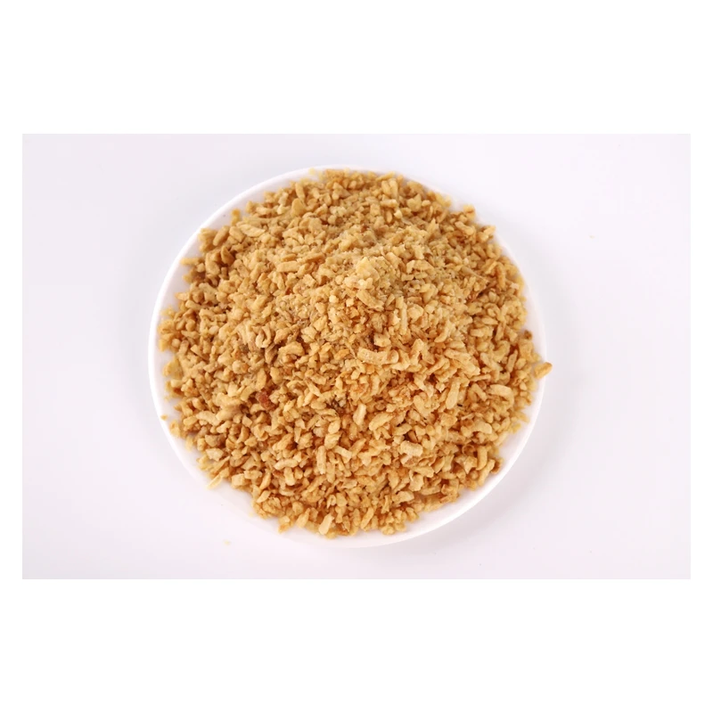 Popular Chinese Food Snacks Supplier Wholesale Made Fried Garlic Dried Garlic Granules