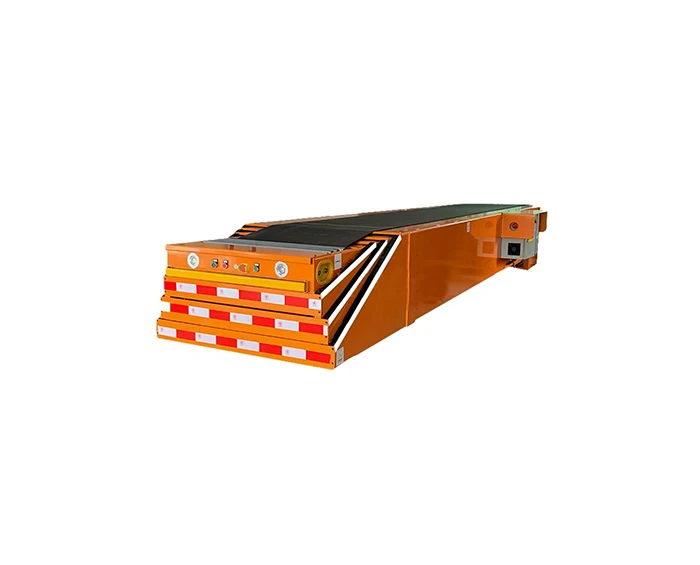 high quality extendable belt conveyor telescopic belt conveyor for loading and unloading conveyor  system