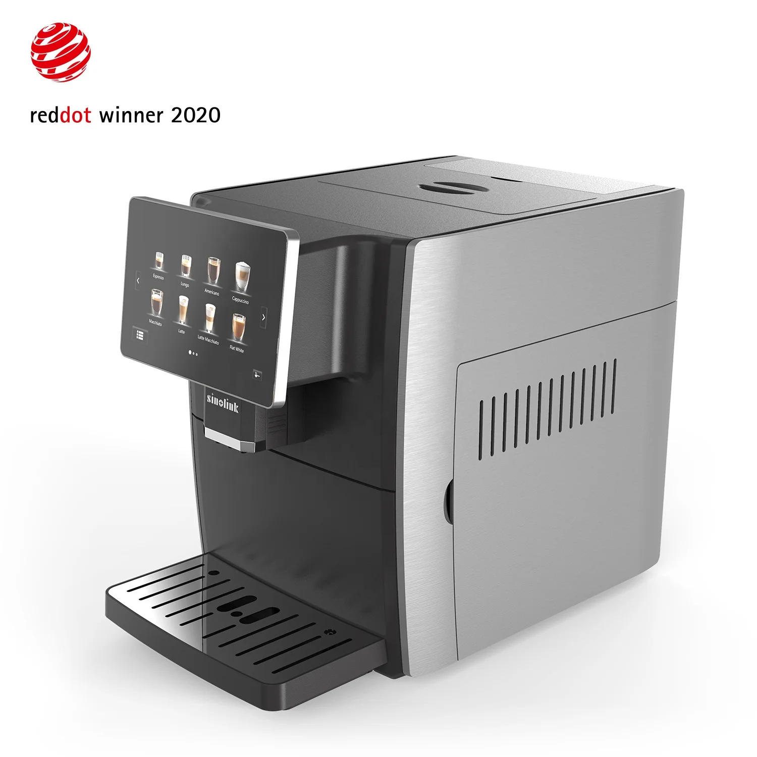 HD Touch Screen Vienna China Sinolink Cafetera Profesional Coffee Machine Milk Coffee