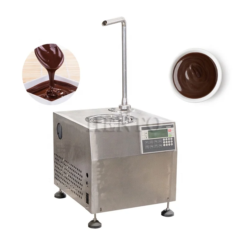 Small Chocolate Melter / Chocolate Making Machinery / 5.5L Chocolate Tempering Machine