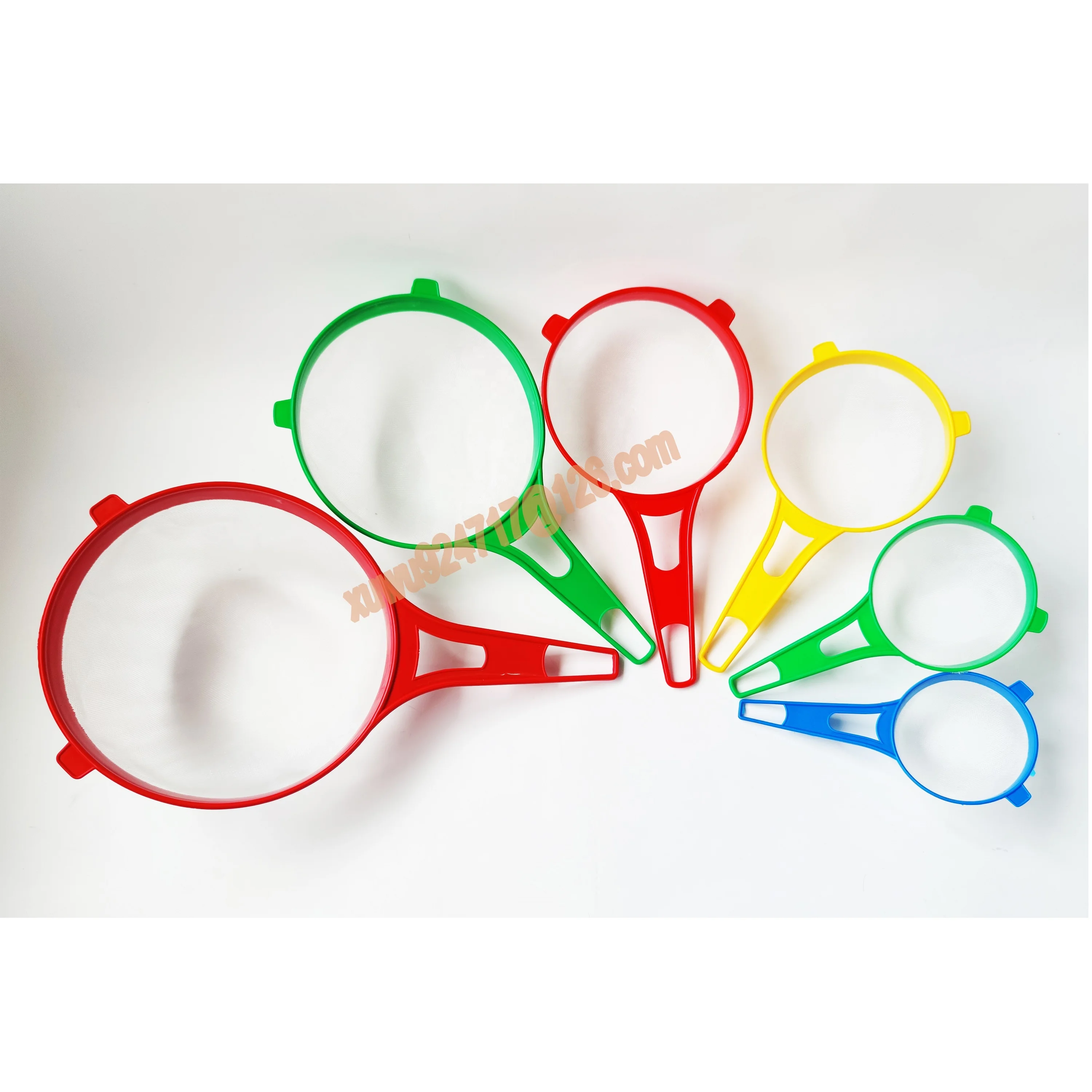 High Quality Double Net Plastic Sieves Mesh Strainer Kitchen Sink Colander Set Double Net Nylon Strainer