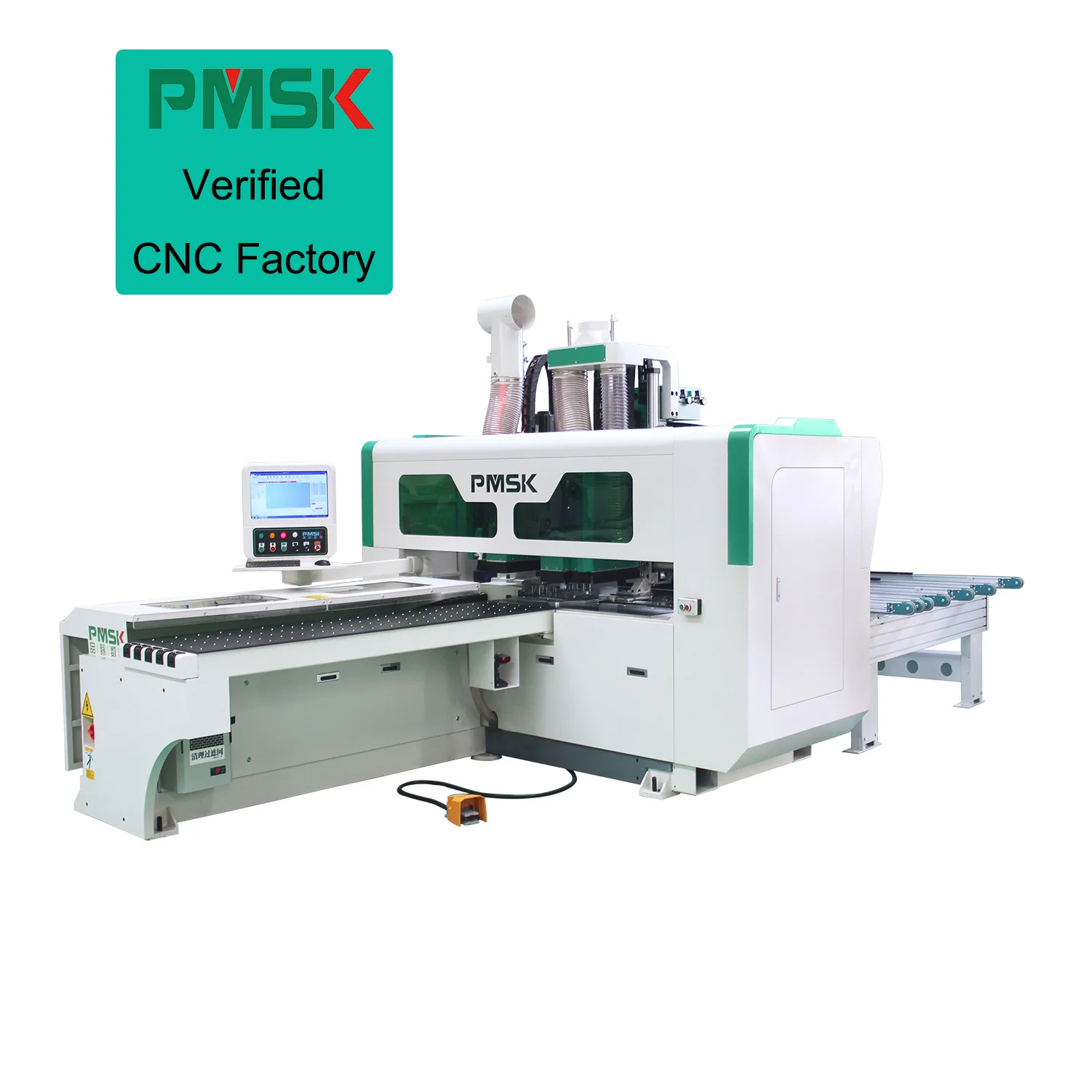 Professional CNC Six-Sided Drilling Machine with Double-Drilling for Panel Plate Furniture CNC Router Multi Boring Machine