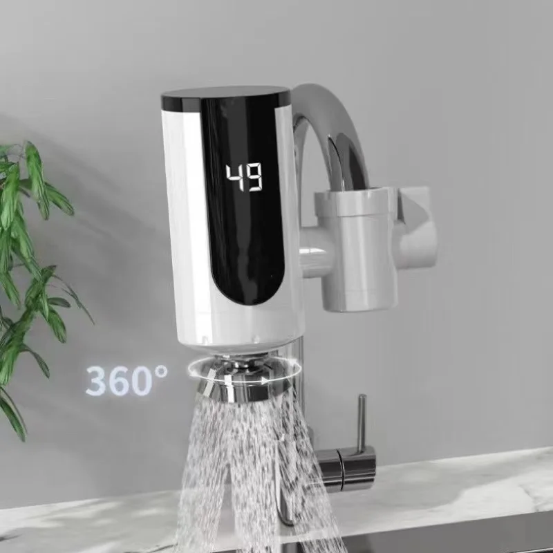 High Quality Promotional  Kitchen Bathroom 3S Heating Mounted Electric Faucet Tap Kitchen Water Heater