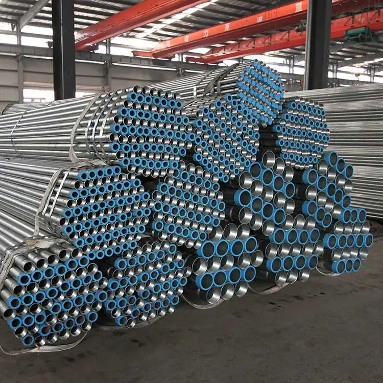 Erw Steel Round Tube Cheap Price Galvanized Iron Pipes For Fencing